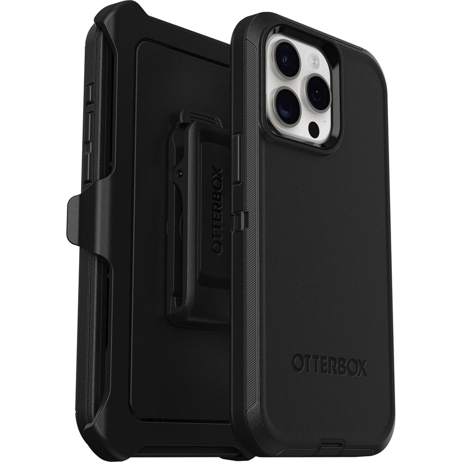 77-92549 - OtterBox Defender - iPhone 15 Pro Max - Black