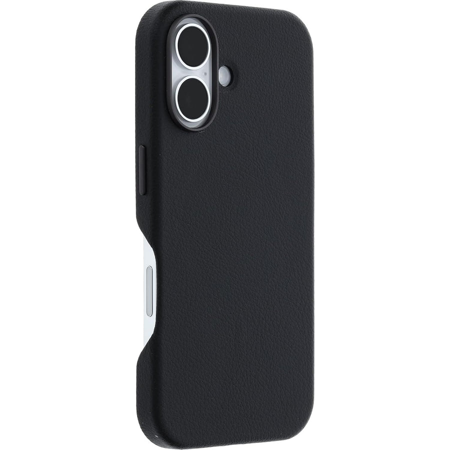 OtterBox iPhone 16 (6.1") Symmetry Cactus Leather  Phone Case - Noir Ash/Black