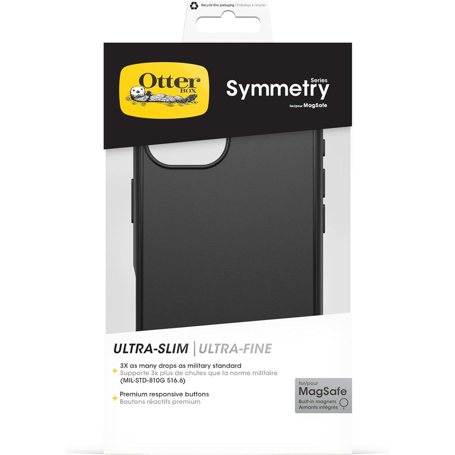 OtterBox iPhone 16 (6.1") Symmetry MagSafe Phone Case - Black