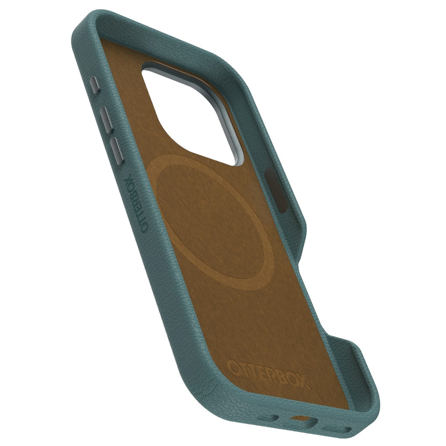 77-96309 - OtterBox Symmetry Cactus Leather - iPhone 16 Pro - Green