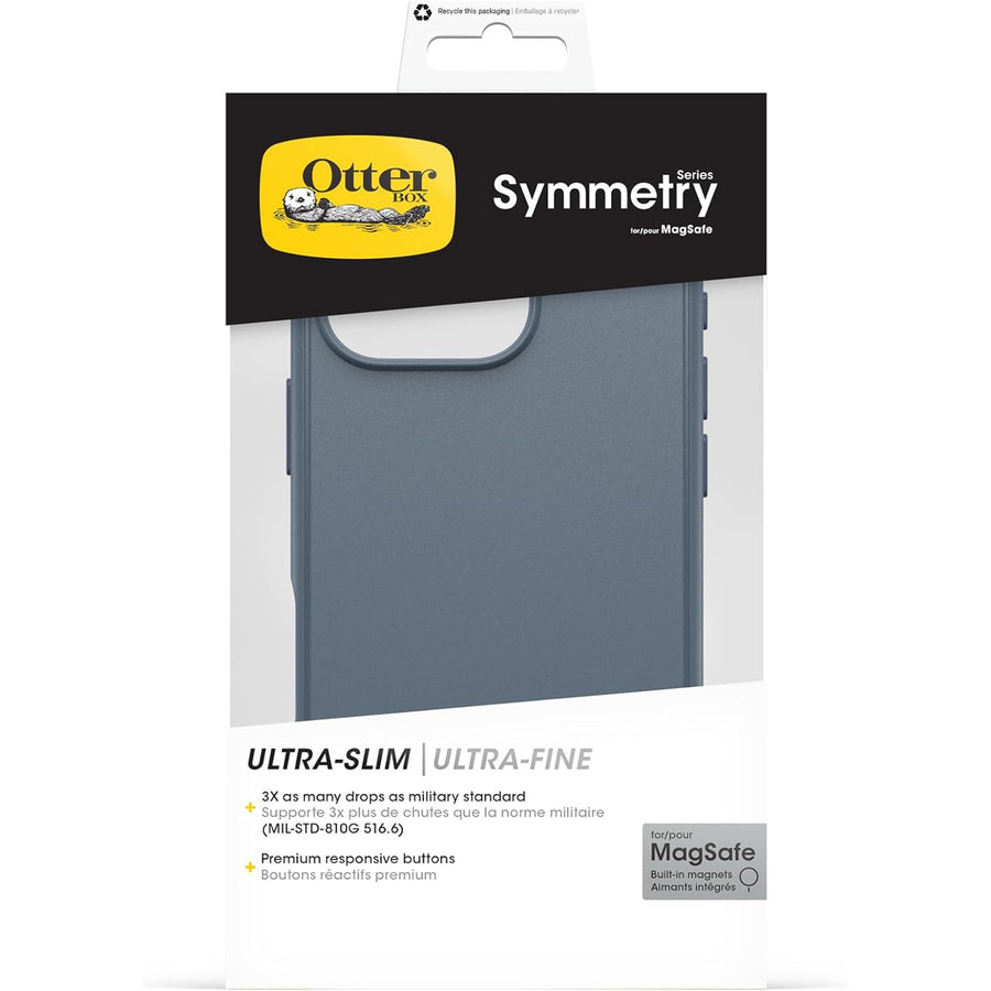 OtterBox iPhone 16 Pro (6,3") Symmetry MagSafe Handyhülle – Bluetiful/Blau