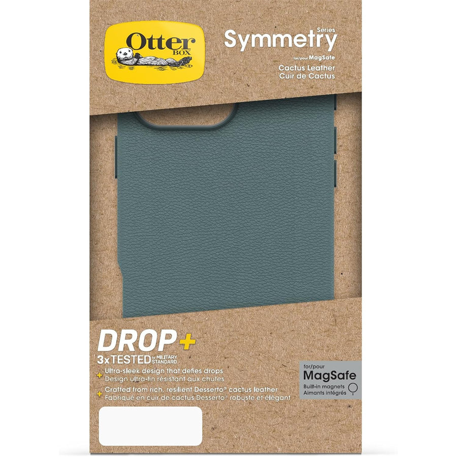 OtterBox iPhone 16 Pro Max (6.9") Symmetry Kaktusleder Handyhülle – Juniper Sprig/Grün