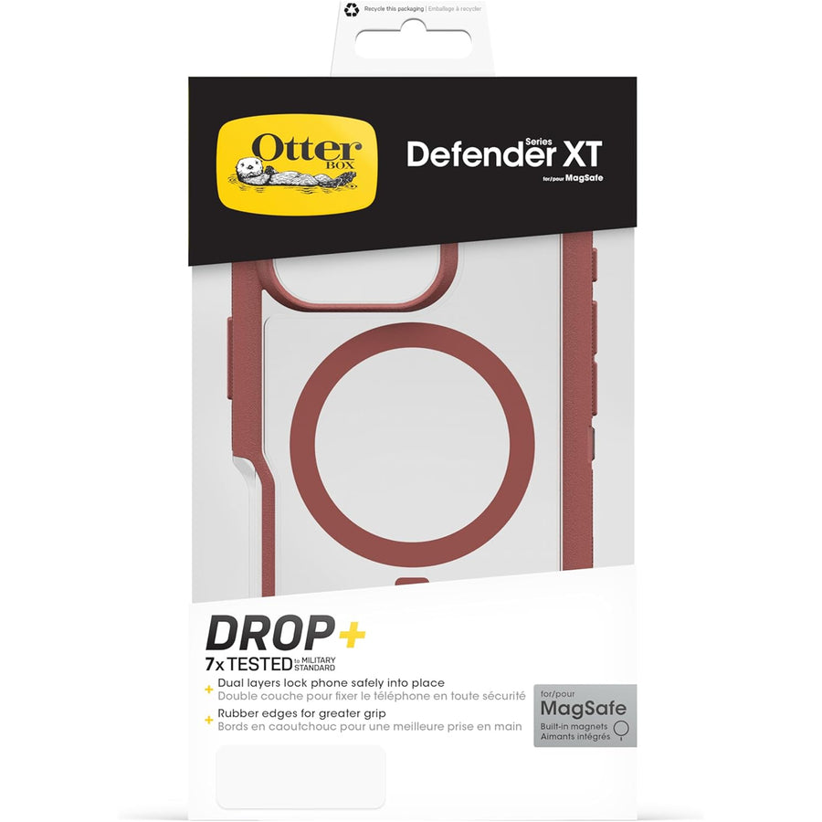 OtterBox iPhone 16 Pro (6.3") Defender XT Clear Dust Bowl Phone Case - Brown/Clear
