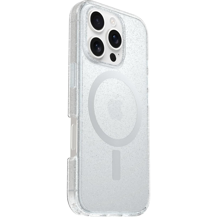 OtterBox iPhone 16 Pro (6.3") Symmetry Clear MagSafe Phone Case - Stardust/Clear