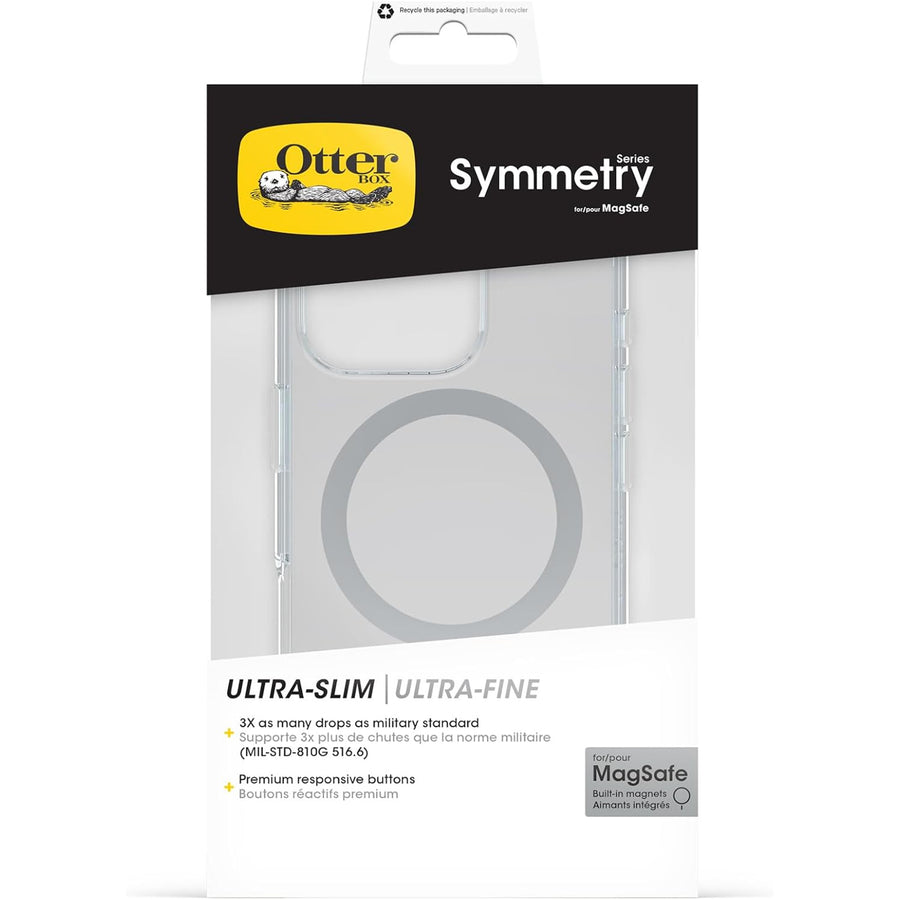 OtterBox iPhone 16 Pro (6.3") Symmetry Clear MagSafe Phone Case - Stardust/Clear