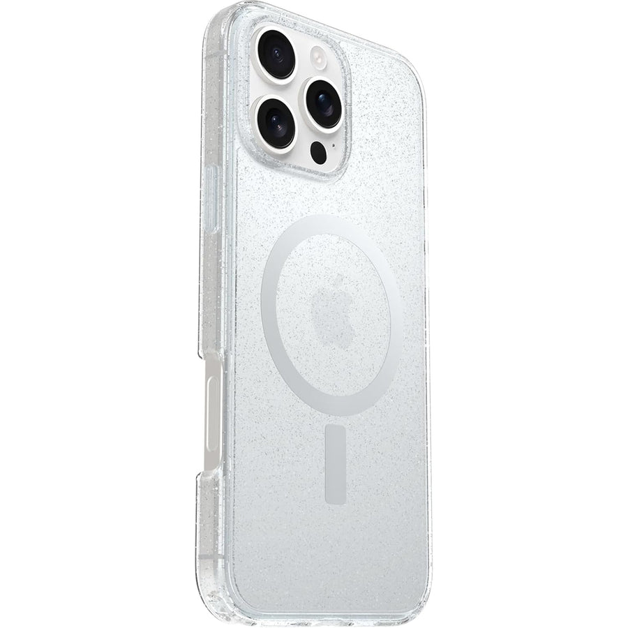 OtterBox iPhone 16 Pro Max (6.9") Symmetry Clear MagSafe Phone Case - Stardust/Clear