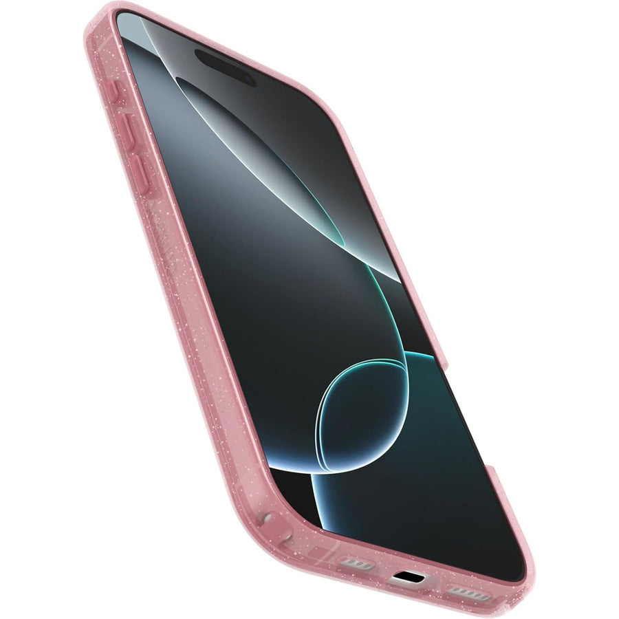 OtterBox iPhone 16 Pro Max (6.9") Symmetry Clear MagSafe Phone Case - Timbleberry/Pink