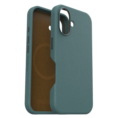 77-96293 - OtterBox Symmetry Cactus Leather - iPhone 16 - Green