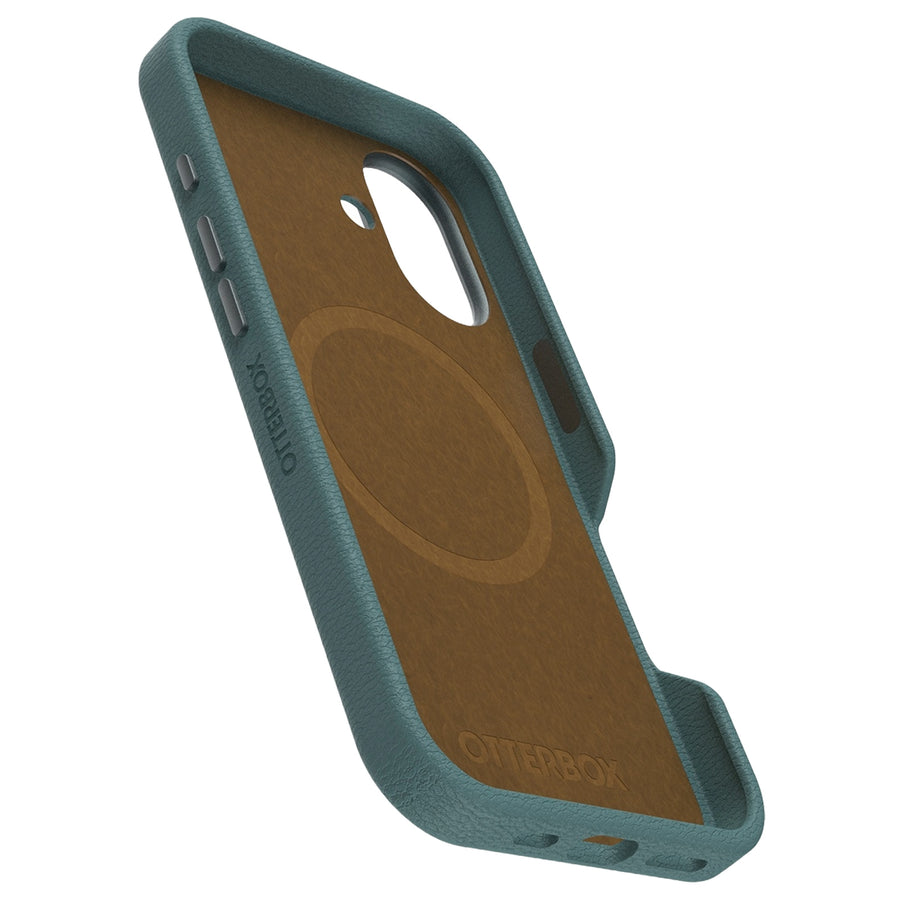 77-96293 - OtterBox Symmetry Cactus Leather - iPhone 16 - Green