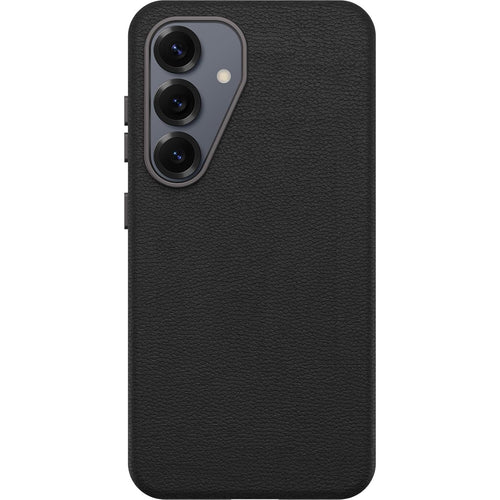 OtterBox Galaxy S25 5G Symmetry Cactus Leather Phone Case - Noir Ash/Black