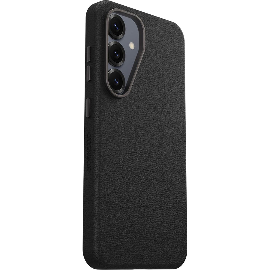 OtterBox Galaxy S25 5G Symmetry Cactus Leather Phone Case - Noir Ash/Black