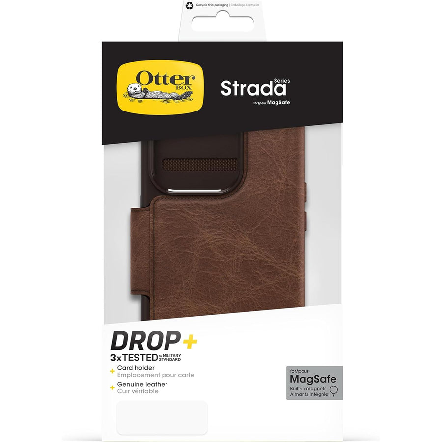 77-93559 - OtterBox Strada Magsafe - iPhone 15 Pro - Espresso