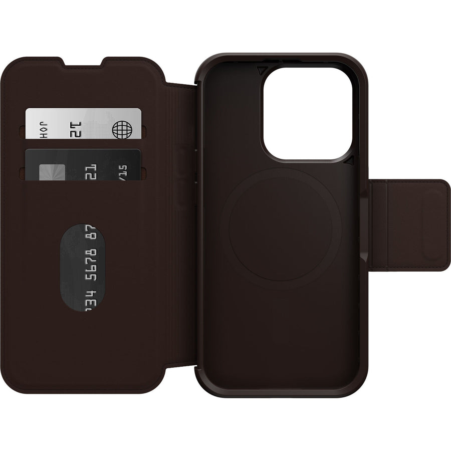 77-93559 - OtterBox Strada Magsafe - iPhone 15 Pro - Espresso