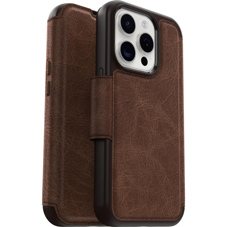 77-93559 - OtterBox Strada Magsafe - iPhone 15 Pro - Espresso