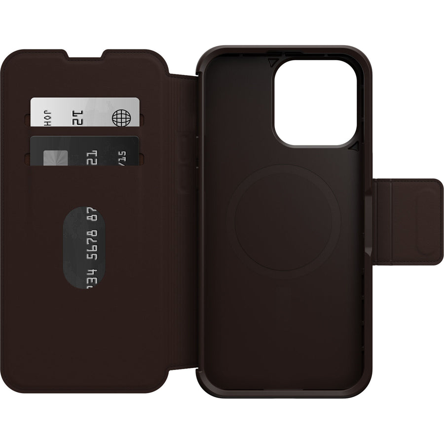 77-93567 - OtterBox Strada Magsafe - iPhone 15 Pro Max - Espresso