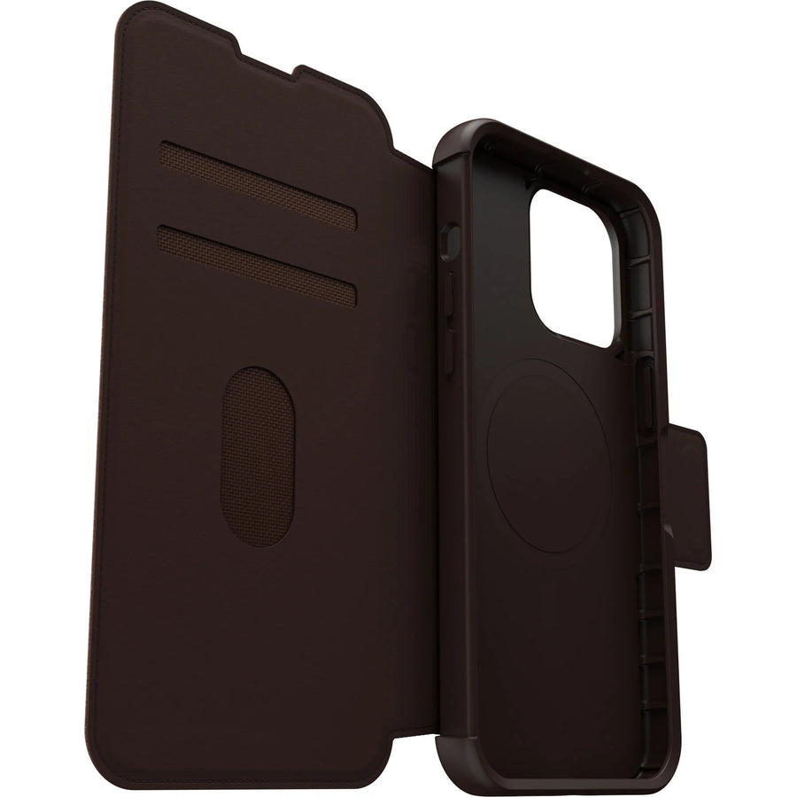 77-93567 - OtterBox Strada Magsafe - iPhone 15 Pro Max - Espresso