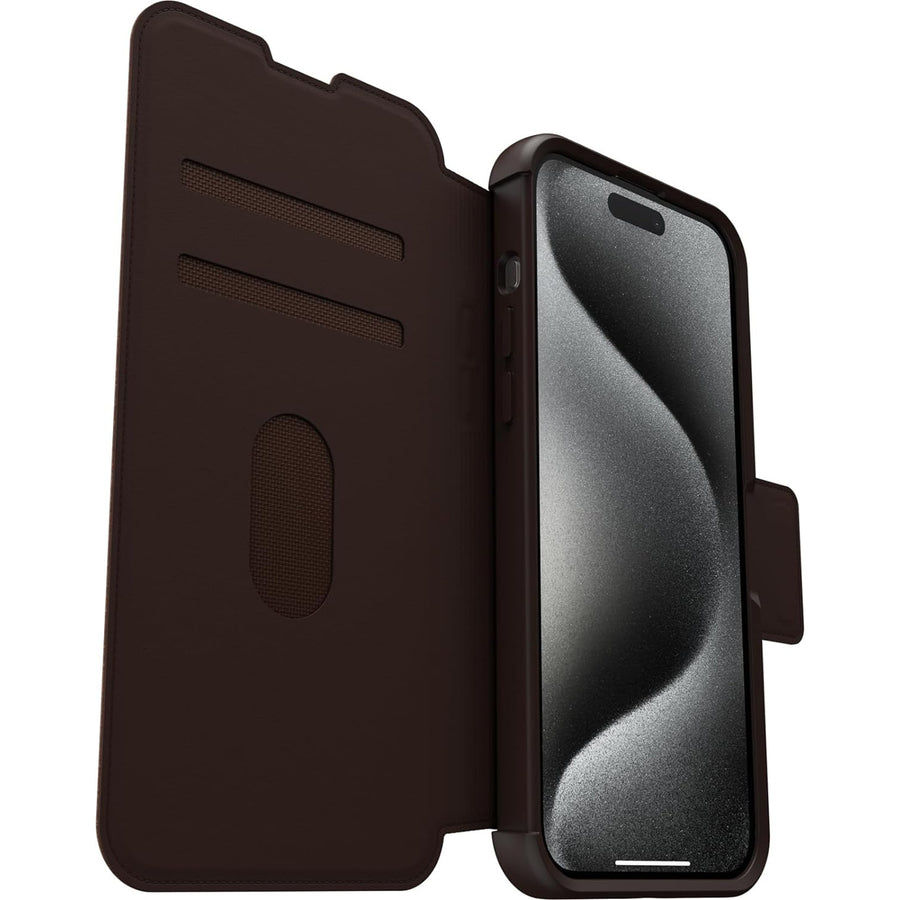 77-93567 - OtterBox Strada Magsafe - iPhone 15 Pro Max - Espresso