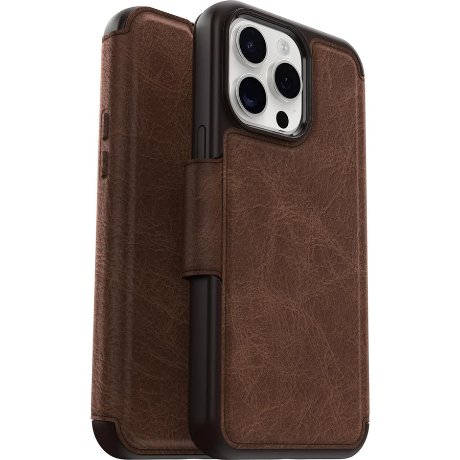 77-93567 - OtterBox Strada Magsafe - iPhone 15 Pro Max - Espresso