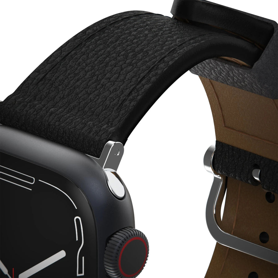 OtterBox Cactus Leather Band - Apple Watch (40-42mm) - Black