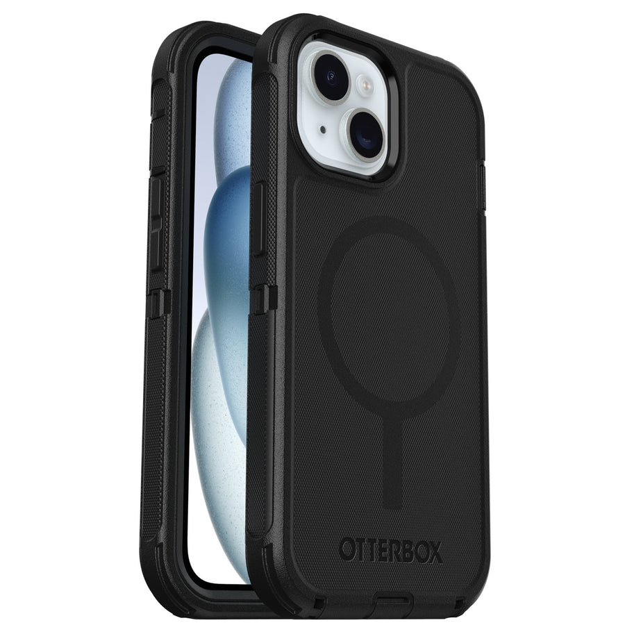 77-97534 - OtterBox Defender MagSafe iPhone 17e/16e/15/14/13 - Black