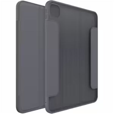OtterBox 77-95257 Symmetry Series Folio Rugged Carrying Case (Folio) for 27.9 cm (11") Apple iPad Pro 11 (2024) Tablet - Thunderstorm (Clear/Dark Gray) - Drop Resistant, Scratch Resistant - Polycarb