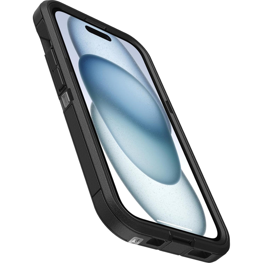OtterBox iPhone 15/14/13 (6.1") Defender XT Dark Side MagSafe Phone Case - Clear/Black