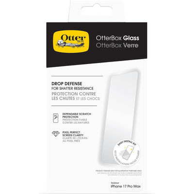 OtterBox Glass - iPhone 17 Pro Max - Clear
