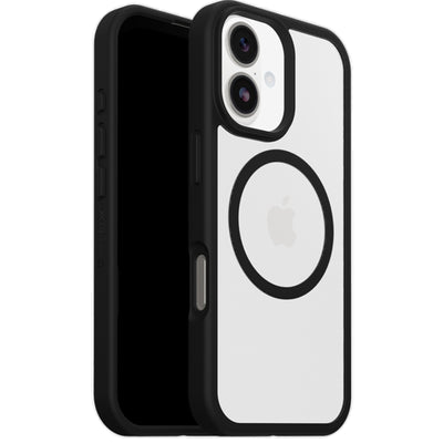 OtterBox React MagSafe - iPhone 17 - Black Crystal