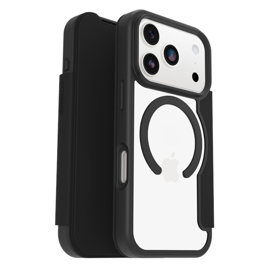 OtterBox iPhone 17 Pro (6.3") React Folio Phone Case - Black/Clear