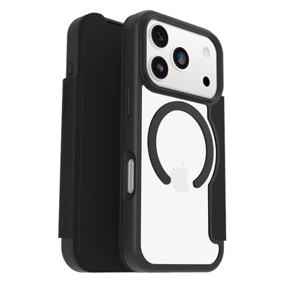 OtterBox iPhone 17 Pro (6.3") React Folio Phone Case - Black/Clear