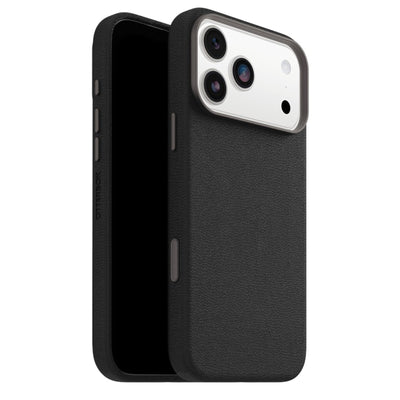 OtterBox iPhone 17 Pro Max (6.9") Symmetry Cactus Leather Phone Case - Black