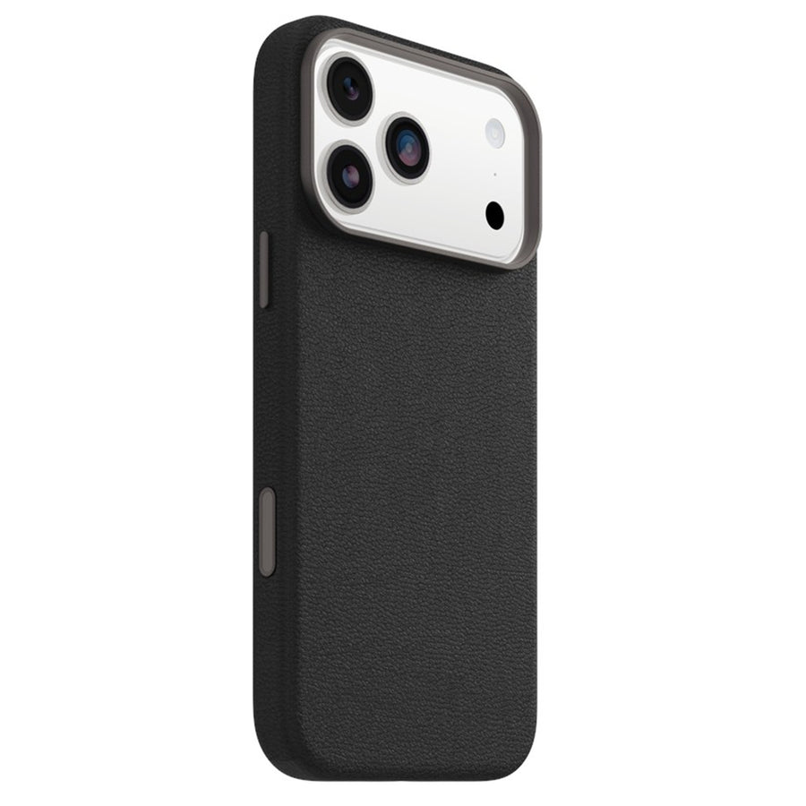 OtterBox iPhone 17 Pro Max (6.9") Symmetry Cactus Leather Phone Case - Black