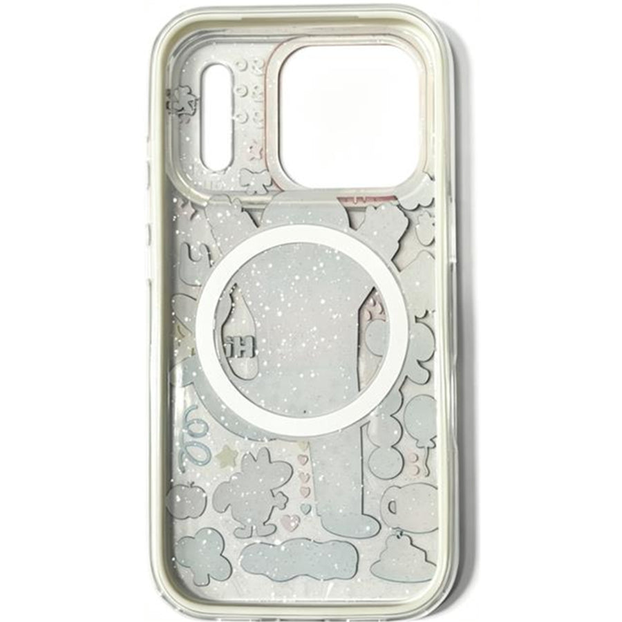 OxygenDog iPhone 17 Pro Max Happy Girl Graphic Magnetic  Case - Clear