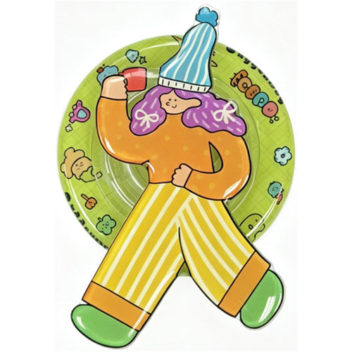 OxygenDog Happy Girl Graphic Magnetic Holder Stand - Compatible with Magnetic Case - Phone Case Sell Separately