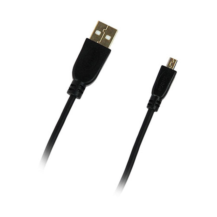 Pudney Mobile P1131K – Pudney USB-A-Stecker auf USB-Mini-8-Pin-Stecker v2.0, 1 Meter – Schwarz