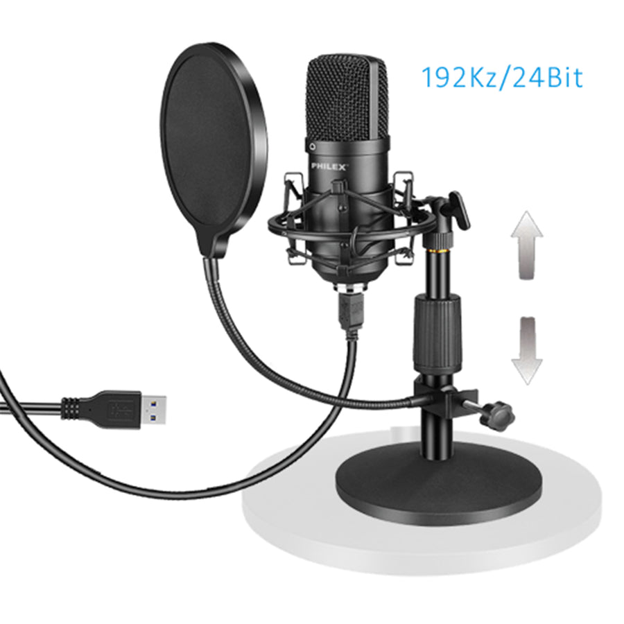 PHILEX PHM-4040 USB Microphone With Stand