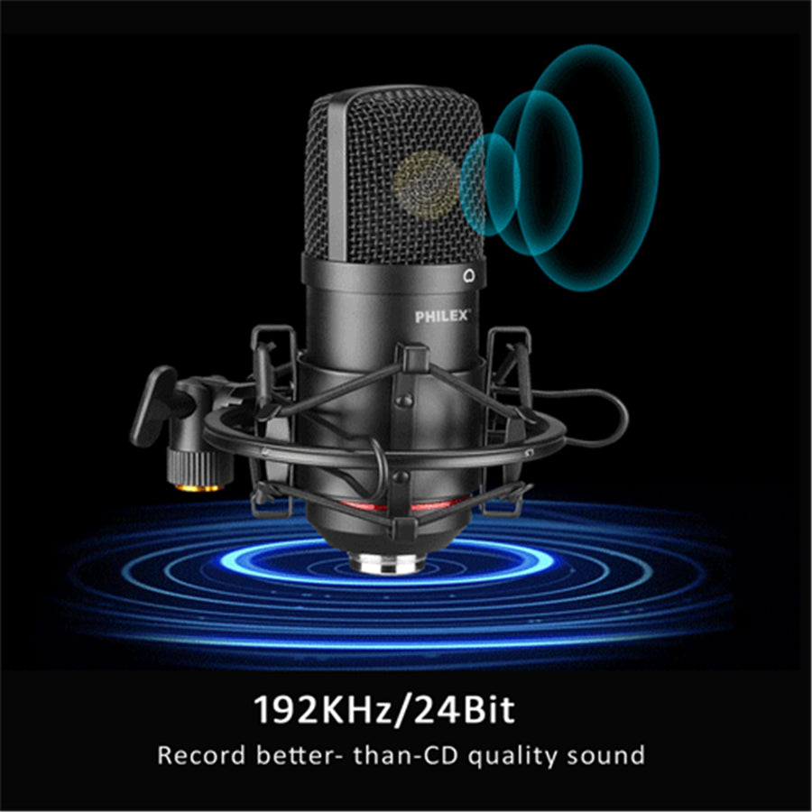 PHILEX PHM-4040 USB Microphone With Stand