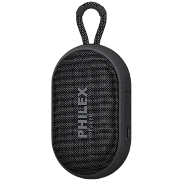 PHILEX  PHB-3301 Black Bluetooth V5.3, built-in mic. hands-free Portable  Speaker  IPX7 waterproof,