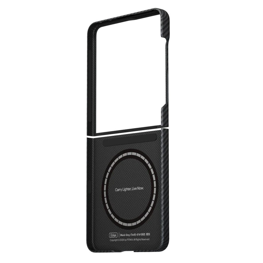 PITAKA Samsung Galaxy Z Flip8 Edge Case    - Black/Grey
