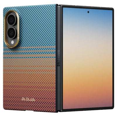 PITAKA Samsung Galaxy Z Fold8 - Edge Case BACK COVER   - Sunset - California Dream