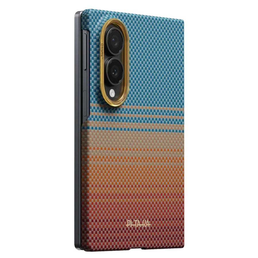 PITAKA Samsung Galaxy Z Fold8 - Edge Case BACK COVER   - Sunset - California Dream