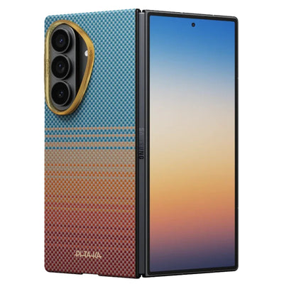 PITAKA Samsung Galaxy Z Fold8 Ultra - Edge Case BACK COVER   - Sunset - California Dream