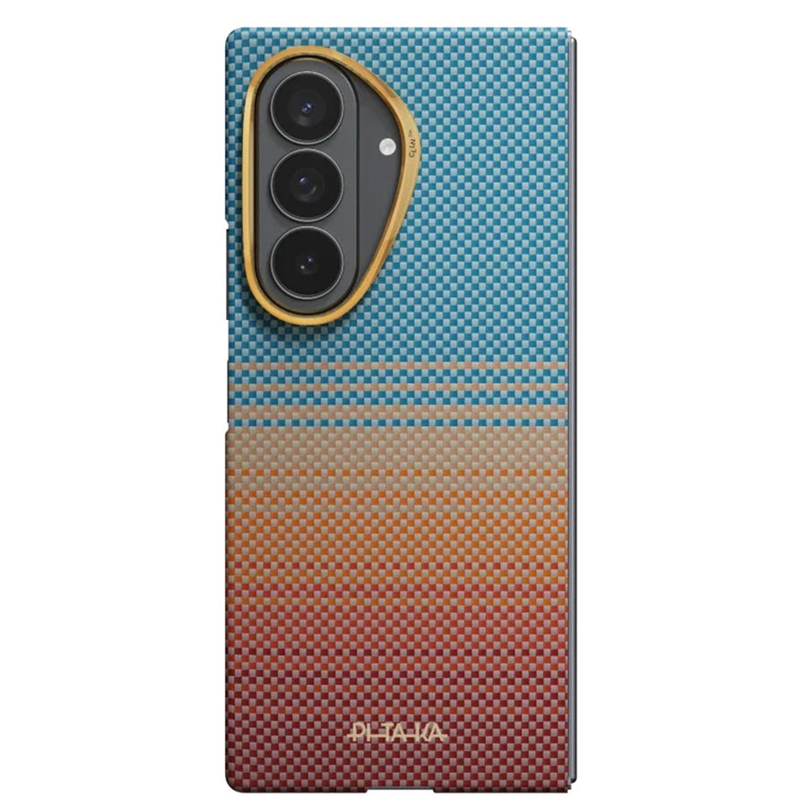 PITAKA Samsung Galaxy Z Fold8 Ultra - Edge Case BACK COVER   - Sunset - California Dream