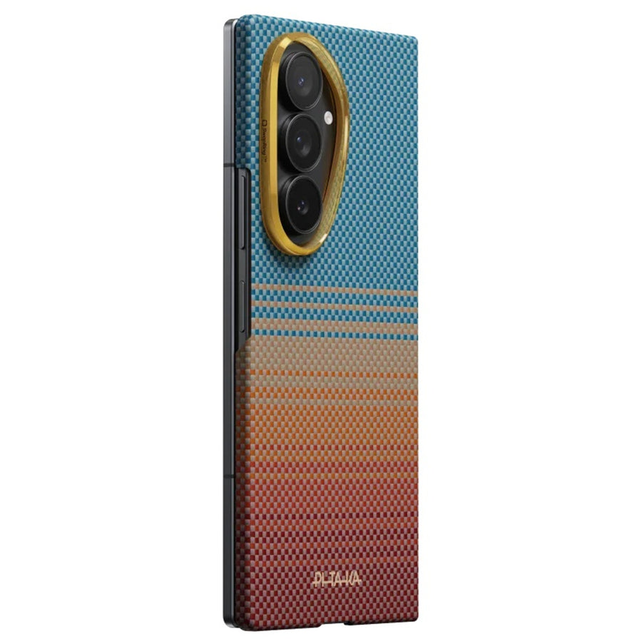 PITAKA Samsung Galaxy Z Fold8 Ultra - Edge Case BACK COVER   - Sunset - California Dream