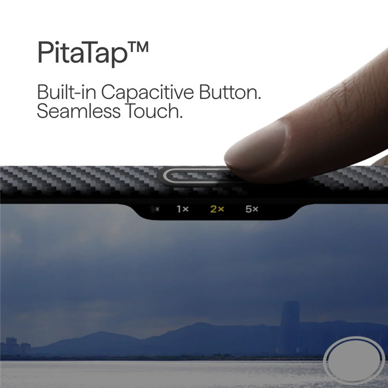 PITAKA iPhone 17 Pro Max Edge Case - Black/Grey