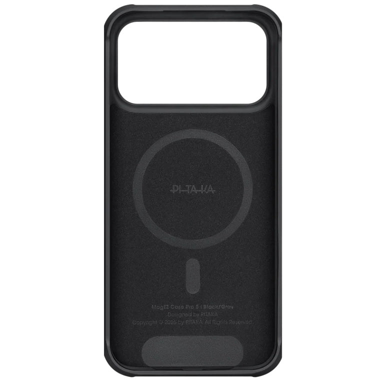 PITAKA iPhone 17 Pro Cairn Case - Black/Grey
