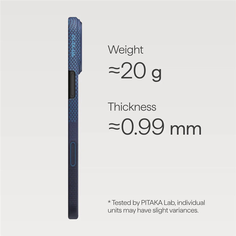 PITAKA iPhone 17 Pro Edge Case - Over the Horizon