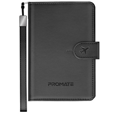 Unspecified Anti Loss Slim Leather Passport Holder with RFID Protection & Smart Tracking