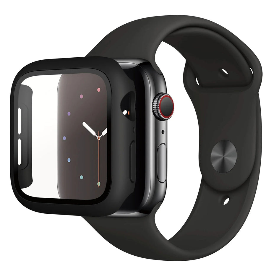 PanzerGlass Full Body Screen Protection Case for Apple Watch Series 4 / 5 / 6 / SE - 44mm - Black