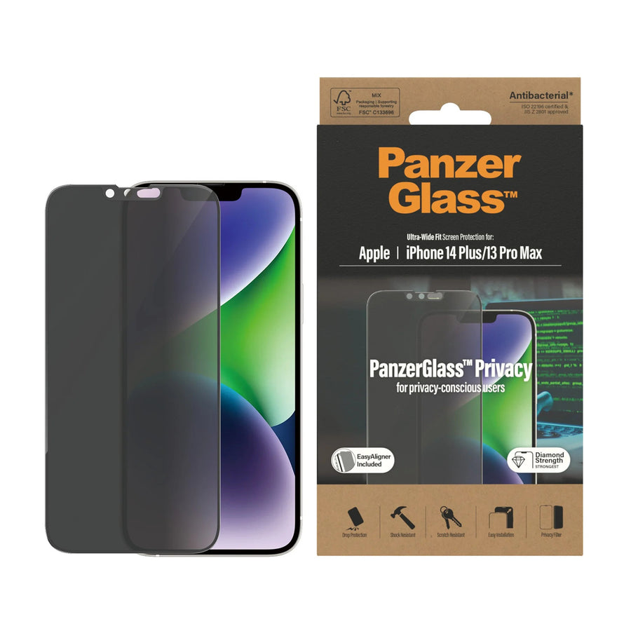 PanzerGlass iPhone 14 Plus   Privacy Screen Protector